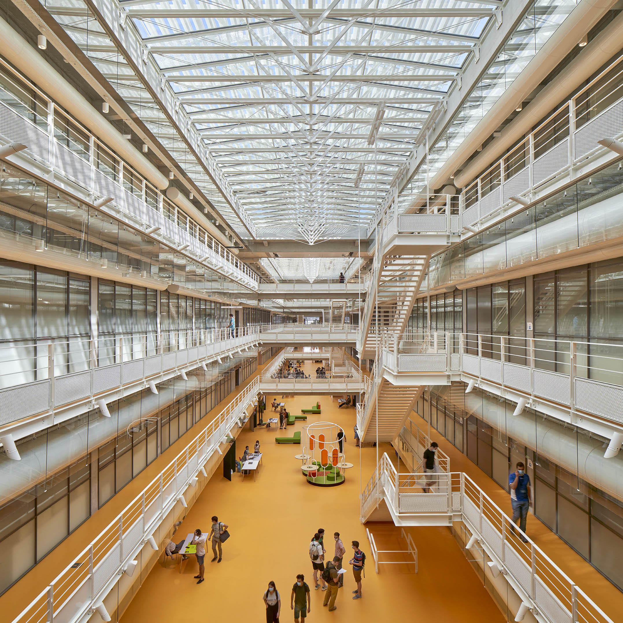 30.Renzo Piano Building Workshop École Normale Supérieure Saclay Michel Denancé